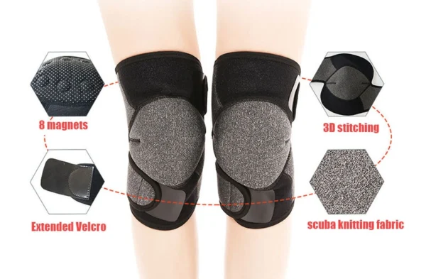 Magnetic Self-heating Knee Brace