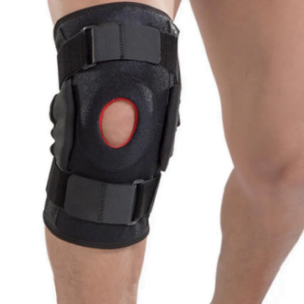 Knee Brace with Side Hinges